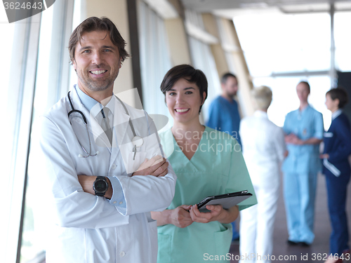 Image of group of medical staff at hospital