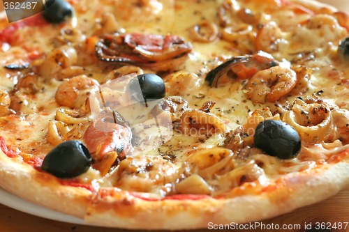 Image of Seafood pizza