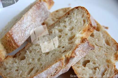 Image of Sliced country bread