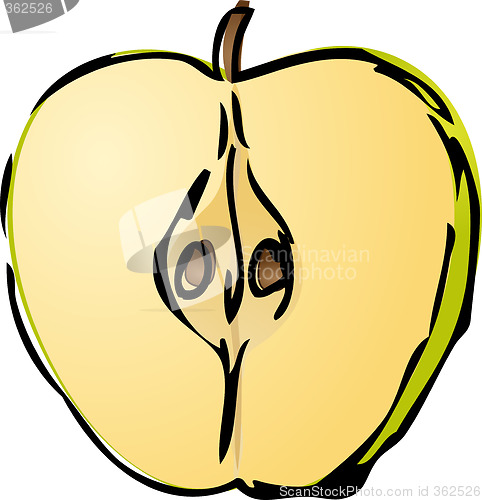Image of Half apple