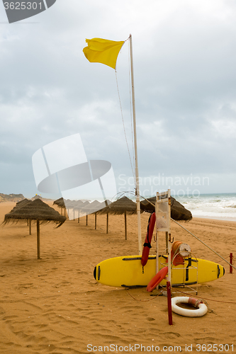 Image of Lifeguard station on the beach