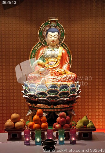 Image of Chinese buddha statue