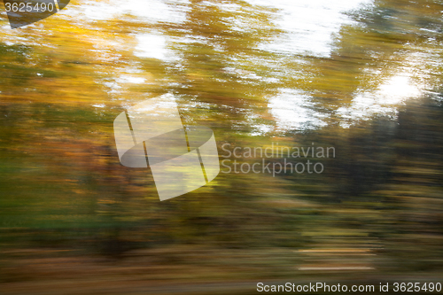 Image of Blurred Autumn Season