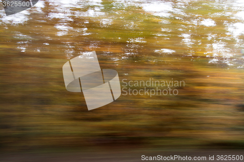 Image of Blurred Autumn Season