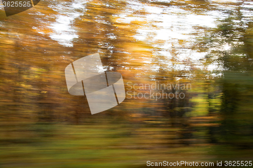 Image of Blurred Autumn Season