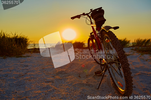 Image of Bicycle at the beach