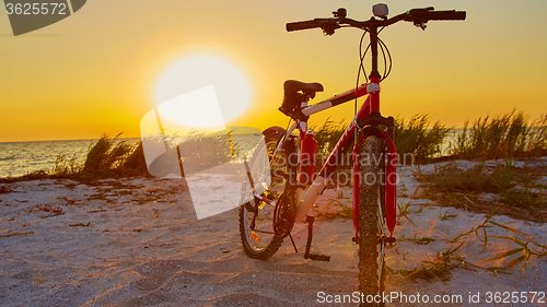 Image of Bicycle at the beach