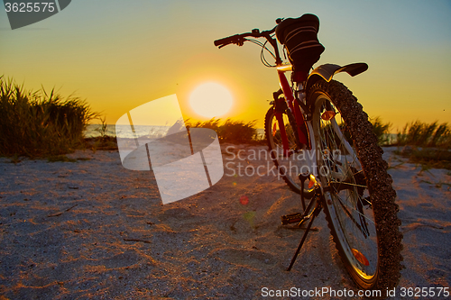 Image of Bicycle at the beach