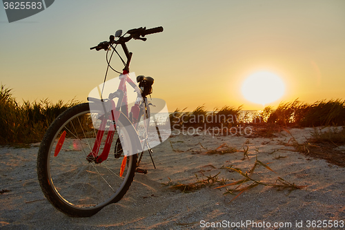 Image of Bicycle at the beach