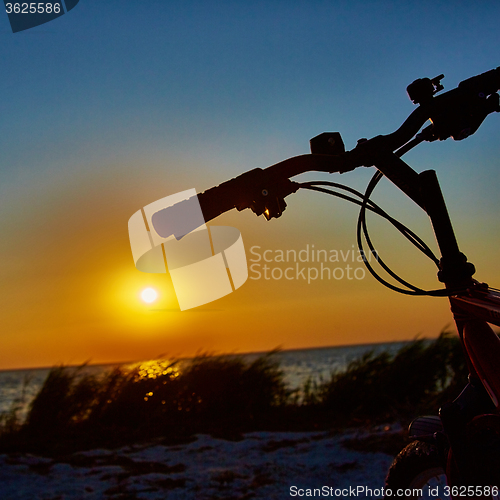 Image of Bicycle at the beach