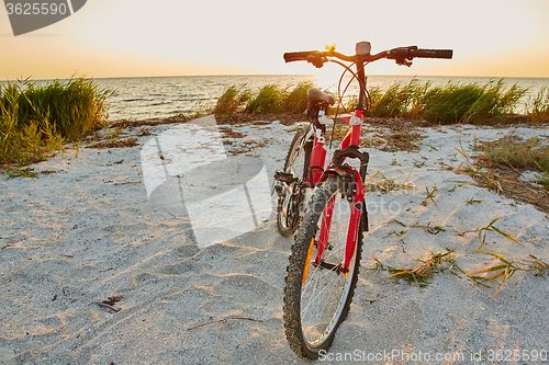 Image of Bicycle at the beach