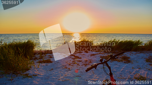 Image of Bicycle at the beach