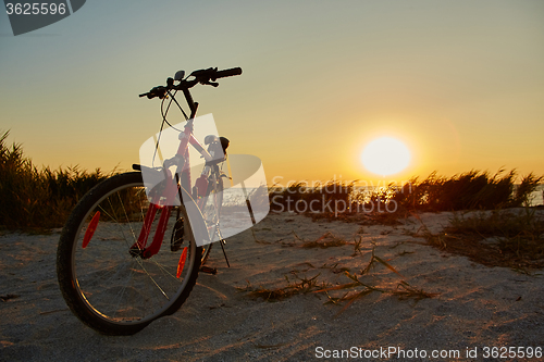 Image of Bicycle at the beach