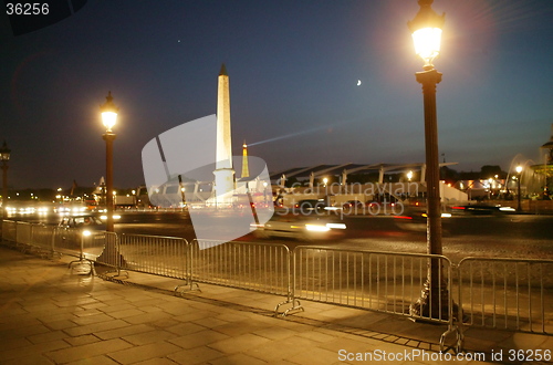 Image of night  Paris