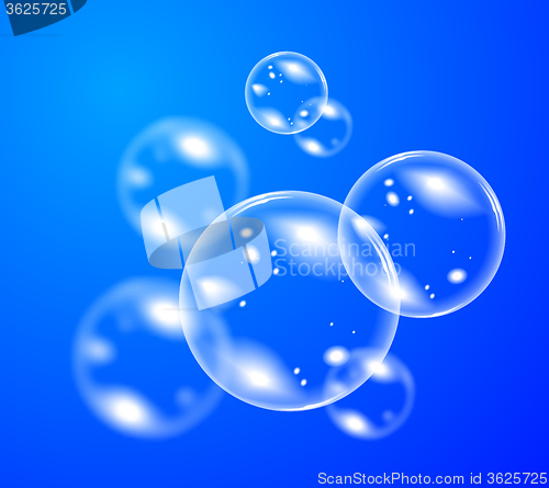 Image of Bubble soap vector
