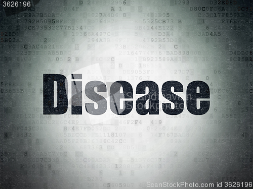 Image of Healthcare concept: Disease on Digital Paper background