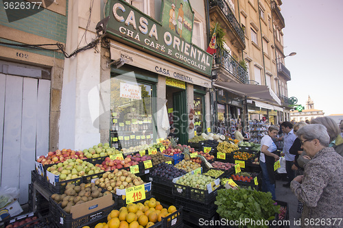 Image of EUROPE PORTUGAL PORTO RIBEIRA SHOP FOOD 