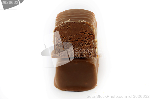 Image of Chocolate enrobed milk cheese