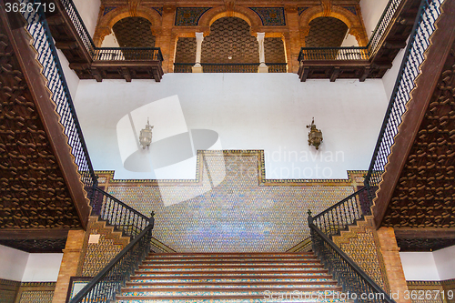 Image of Spanish Renaissance Revival Staircase