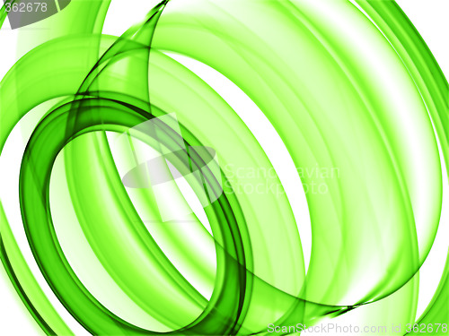 Image of green loops