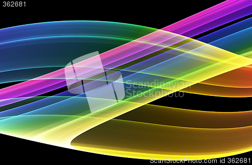 Image of multicolored abstract background