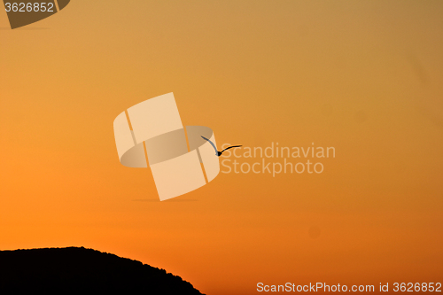 Image of Sunset in Greece  Peloponese 