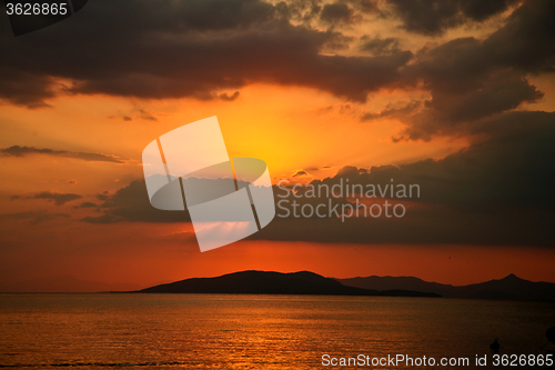 Image of Sunset in the Peloponese