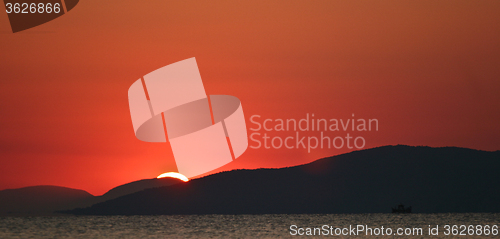 Image of Sunset in the Peloponese
