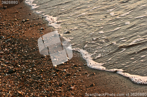 Image of Beach in  Peloponese in Greece