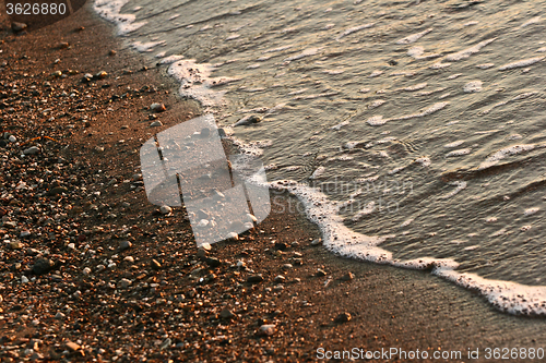 Image of Beach in  Peloponese in Greece