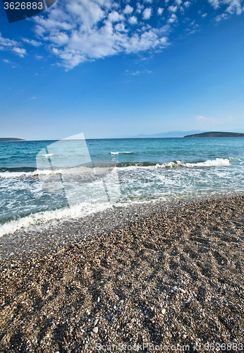 Image of Beach in  Peloponese in Greece