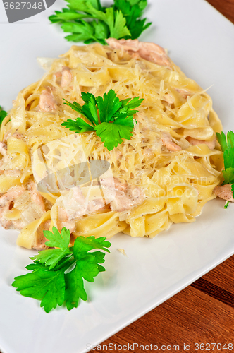 Image of Pasta with shrimps