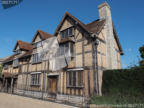 Image of Shakespeare birthplace in Stratford upon Avon