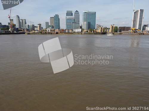 Image of Canary Wharf in London