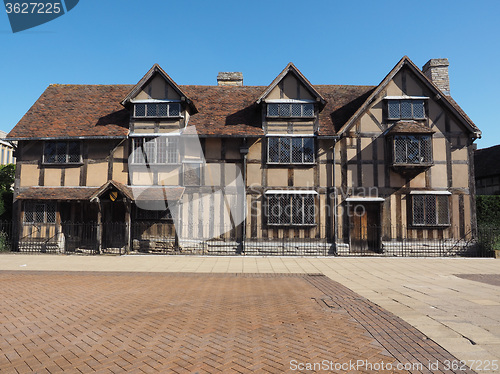 Image of Shakespeare birthplace in Stratford upon Avon