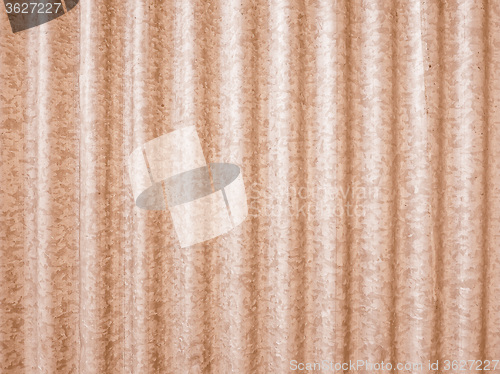 Image of Retro looking Corrugated steel