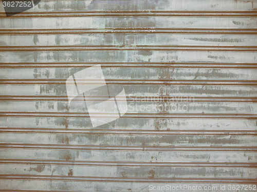 Image of Retro looking Corrugated steel