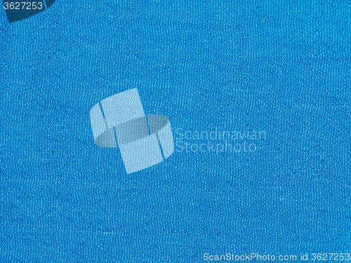 Image of Blue fabric background