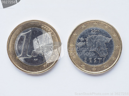Image of Estonian 1 Euro coin