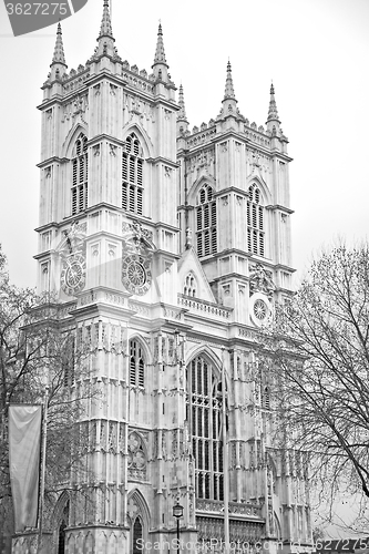 Image of   westminster  cathedral in london england old  construction and