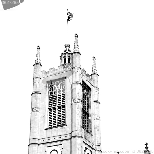 Image of   westminster  cathedral in london england old  construction and