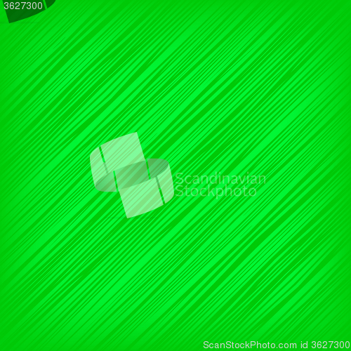 Image of Green Diagonal Lines Background