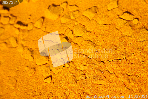 Image of  sand in morocco africa desert abstract macro