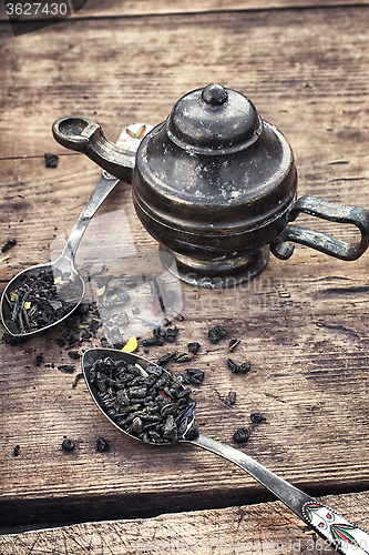 Image of Varieties of dry tea