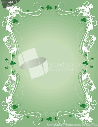 Image of Shamrock background