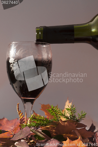 Image of pouring wine