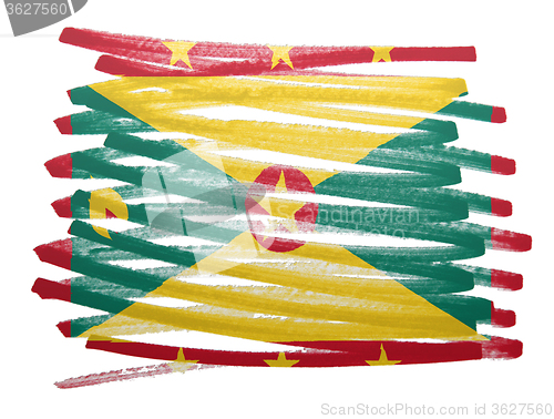 Image of Flag illustration - Grenada