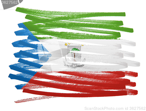 Image of Flag illustration - Equatorial Guinea