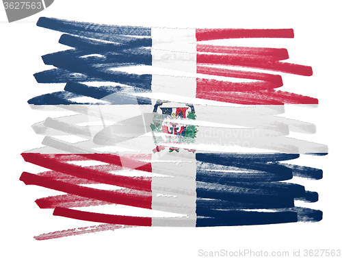 Image of Flag illustration - Dominican Republic