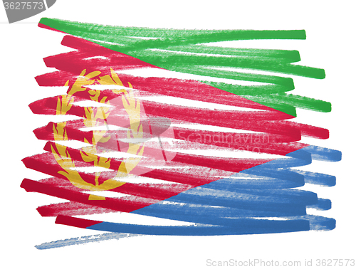 Image of Flag illustration - Eritrea